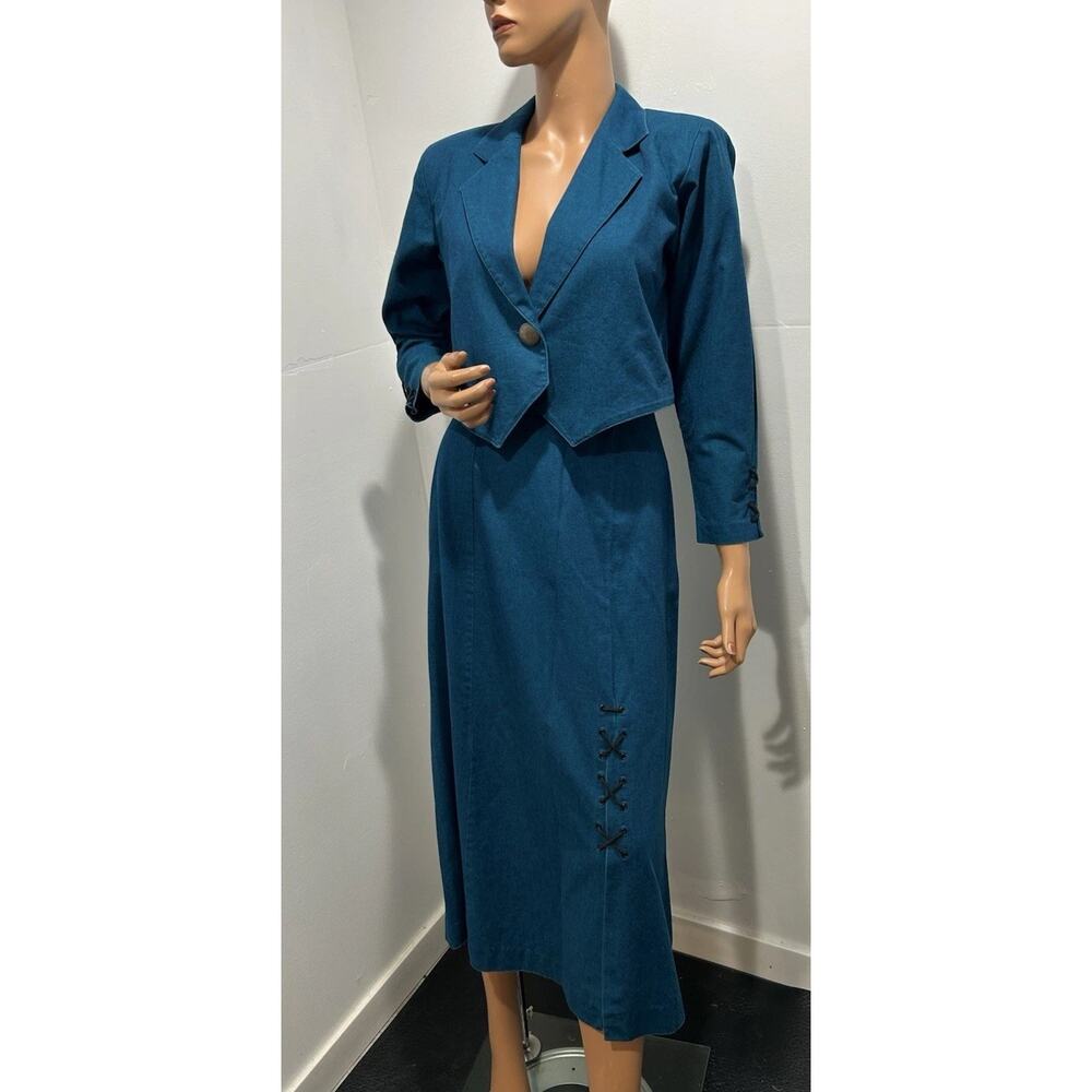 cheyenne outfitters Set Blazer And Long Skirt Western Style Cowgirl